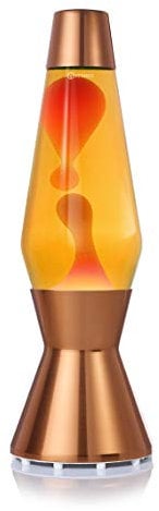 Mathmos Kupfer Astro Lavalampe - Gelb/Orange