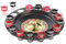 Ohuhu Roulette da Bere, Gioco per Ber, con 16 Bicchieri a Shooter, Set di Giochi, Party Game Drinking Game, Gioco per Feste per KTV/Bar