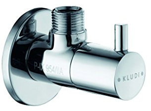 Kludi válvulas de esquina, cromo.