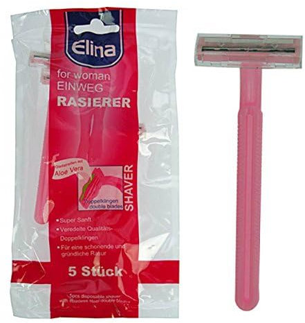 Elina Einweg Rasierer 5er Stück Woman 2fach Klinge