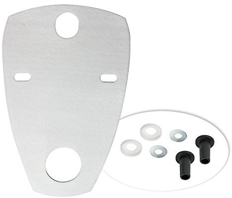 Schallschutzunterlage 630x380 mm Schallschutz Schallschutzmatte Urinal Pissoir