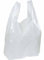 2000 Stück 300x160x520mm >13my Hemdchentragetaschen Plastik-Beutel Tüten weiß Tüte