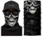 ShopINess Unisex Schlauchschal Halswärmer Neckwarmer Multifunktions schlauchtuch totenkopf für Motorrad Bikes Sport Festival Halloween Karneval - Totenschädel (Pirat)
