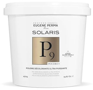 Eugene Perma Solaris - Polvo 9 decolorante ultra potente, 450 g