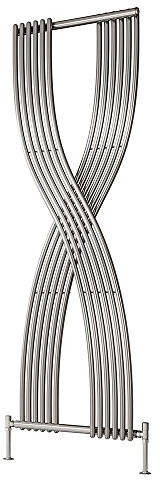 Reina Dimaro Chrome Vertical Designer Radiators H1760mm x W620mm