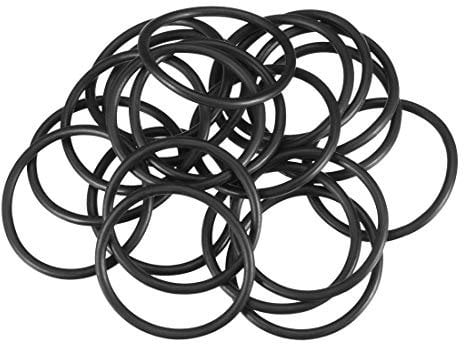 sourcing map 20 Stück O-Ringe Dichtung Metrische 28 mm x 32 mm x 2 mm Nitrilkautschuk Dichtungsring für Sahnespender Poolpumpe Schnellkupplung Kaffeebecher