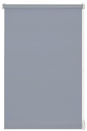 GARDINIA Rollo zum Klemmen oder Kleben, Tageslicht-Rollo, Blickdicht, Alle Montage-Teile inklusive, EASYFIX Rollo Uni, Rauchblau, 45 x 150 cm (BxH)