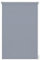 GARDINIA Rollo zum Klemmen oder Kleben, Tageslicht-Rollo, Blickdicht, Alle Montage-Teile inklusive, EASYFIX Rollo Uni, Rauchblau, 45 x 150 cm (BxH)