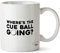 Hippowarehouse Wheres The cue Ball Going? Printed Mug Cup Ceramic 10oz