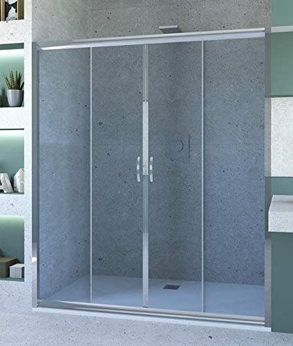 Hydra Porta Doccia Scorrevole 170 cm Trasparente Serie n