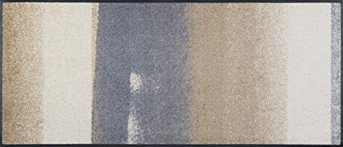 wash+dry Fußmatte, Medley beige 60x140 cm, innen und außen, waschbar