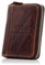 Portefeuille Homme en Cuir Avec Fermeture Éclair Sur Tout le Pourtour - Protection RFID