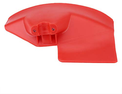 Yuuga Bürstenschneiderschutz, 1-teiliger Freischneiderschutz für 28 mm Durchmesser Wellenschneider-Freischneider, rot, Batteriebetrieben, schwerer Dienst