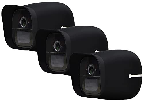 Hisewen Silikon Schutzhülle für Arlo Go, Leichte Wasserdicht Silikon Abdeckungen Skins Schutzhülle für Arlo Go Kamera(3er Set)