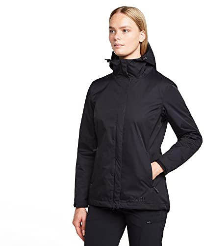 Peter Storm Women's Storm III Waterproof Jacket, Polyamide Taslan Dobby, Adjustable Hood, Breathable Mesh Lining, Taped Seams, 5000mm Hydrostatic Head