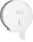 Toilet Roll Holder,Toilet Roll Wall Mounted 68mm 2.68in Core Mini Jumbo Toilet Roll Dispenser Single Roll Round Wall Mounted Toilet Paper Roll Holder Bathroom Waterproof,10.6×11.0×4.7inch
