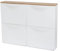HORST Deckplatte für Trones Schrank - Elegante Massivholzplatte für I K E A Kommode - Perfekte Passform - FSC-Zertifiziert - Eiche, 102,6 x 15,9 cm