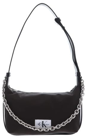 Calvin Klein CKJ Nylon Chain Shoulder Bag 22 Dark Chestnut Iridescent