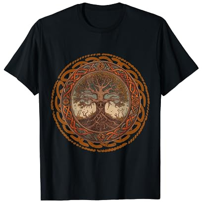 Mythologie nordique Viking Arbre de vie Yggdrasil T-Shirt