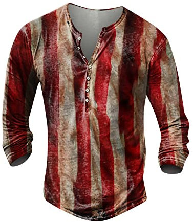 LSAltd Sport Tshirts Herren Rollkragenpullover Herren Oversized Tshirt Herren Zipper Hoodie Kompressionsshirt Herren Herren Hemd Herren Hoodie Zipper Hoodie Langarmshirt Herren(3-Red,3XL)