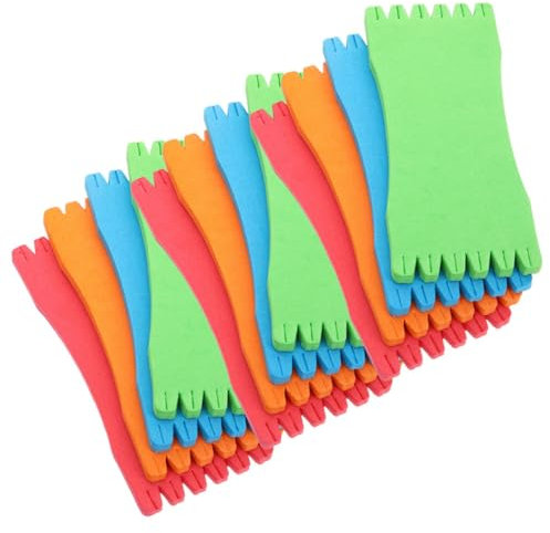 Abaodam 20pcs fishing tool for reel Organizer bracket fishing rod wire clamp fishing line fishing tool Spool fishing gear fishing line keeper wire board fishing reel Winder