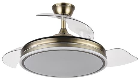 Fabrilamp Ventilador Bayomo Cuero 3 Aspas Motor DC