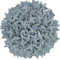 MIJOMA 3D-Glitzersterne Streudeko - Tischdekoration für festliche Anlässe, Weihnachten, Geburtstag, Hochzeit, Silvester - Streusterne zum Dekorieren & Basteln (Größe: 2 cm - 200 Stück, Silber)