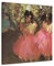 NgAnoh Edgar Degas Tänzer in Pink von Edgar Degas auf Leinwand, bedruckt, Poster, Kunst, Wandkunst, Gemälde, Leinwand, Kunstwerke, Geschenkidee, Raumästhetisch, 40 x 40 cm