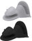 Tayfeim 4PCS Mini Oven Mitts, Thicken Silicone Heat Resistant, Oven Gloves for Kitchen, Pinch Mitts Potholder for Cooking & Baking (Black and Grey)