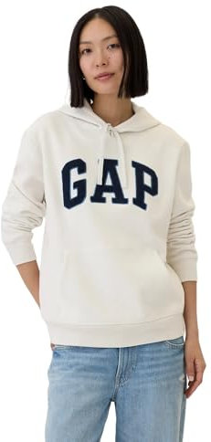 GAP Damen-Sweatshirt mit Logo und Kapuze, Carls Stone, XXL