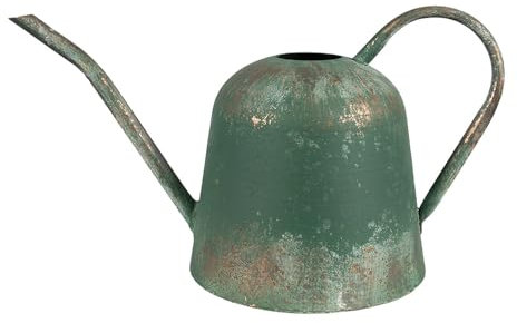 Clayre & Eef Dekoration Gießkanne 41x20x23 cm Grün Metall Gartendekoration
