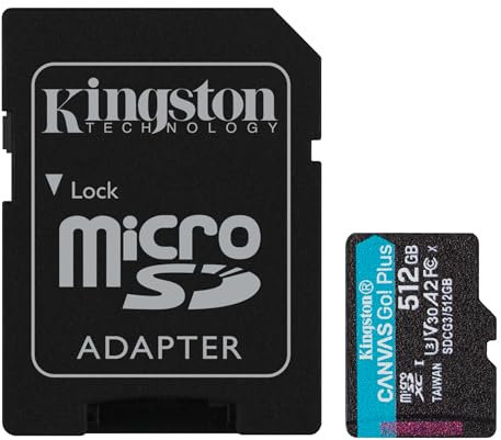 Micro SD Karte Speicherkarte 32GB 64GB 128GB 256GB 512GB Class 10 UHS-I MicroSDXC Memory Card A1 UHS-I U1 Speicher für Kameras Handy Tablets Android Smartphones 4k Drohne (512GB - (170 MB/S))