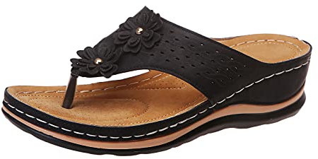 TYUIOP Sandali Blu Eleganti Sandali Donna Comodi Eleganti Piscina Rosa Ciabatte Donna Ortopediche Pianta Larga Infradito Donna Zeppa Ciabatte Zeppa 35 Hawaiana Donna Fascia Infradito
