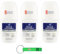 3 X Felce Azzurra – Deodorante Roll On Skin Care con tè bianco, formula IdraTalk, efficacia 48 ore, nessuna macchia – 50 ml + portachiavi Beni Culinari