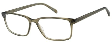 HERO Rechteckig Azetat Brillen in Grün für Herren, Brille mit Sehstärke, optional mit Sonnenbrillen tönung oder Blaulichtfilter (Modell HRO-4338-C2)