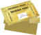 WenmthG 2 STK Goldenes Ticket Gutschein mit Umschlag, Geschenke für Frauen, Gutschein zum selber ausfüllen - Weihnachtsgeschenke, Kinogutschein, Reisegutschein - Geburtstagskarte, Geburtstagsgeschenk