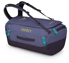 Osprey Transporter 40L Travel Duffel Bag, Euphoria Purple, Euphoria Purple/Purple Ink, Duffel Bag