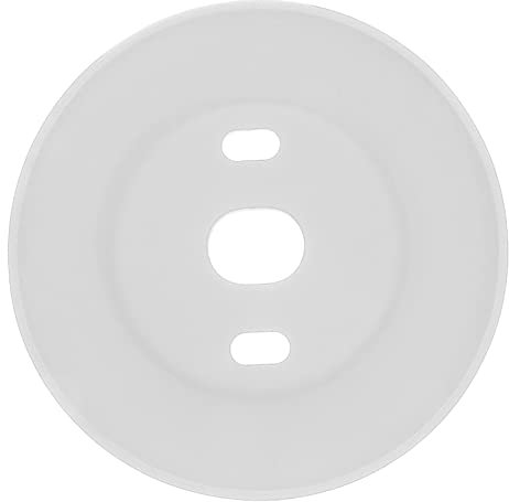 Angoily Base Plates Cover Thermostat Wall Plate for Thermostat Backplate Replacement Parts Learning Wall Plate White Trim Kit for Thermost