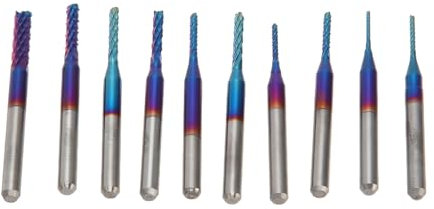 Router -Bit -Set, CNC -Router -Bits 1/8 -Zoll (0,8-3,0 mm) (1,5-3,175 mm)
