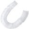 Namzi 10 piezas para electrodomésticos, arrocera, bandeja para hornear, microondas, universal, de alta transparencia, cubierta gruesa desechable, cubierta antipolvo 145 x 70 cm (blanco)
