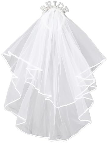 Perlen-Braut-Stirnband mit Schleier, glitzernder Perlen-Bird-Tiara-Schleier, Braut-Kopfschmuck, Brautparty, Geschenk für Braut, Hochzeit, Junggesellinnenabschied, Zubehör, Dekorationen, Einheitsgröße