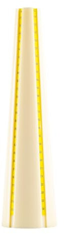 Uqezagpa Baguette de calibrage de bagues en bois robuste pour fabrication de bijoux - Mandrin en bois avec mesures, 30cm, Arbre, Béryl