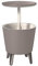 Keter 17186745 CoolBar-Lounge- und Cafe- Tisch, teleskop., bl/ws
