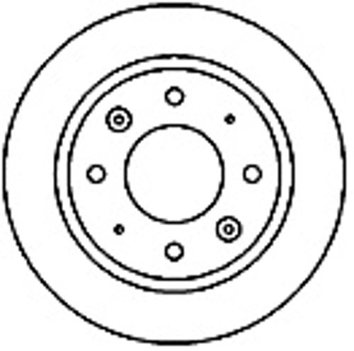 Mapco 15575 Bremsscheibe