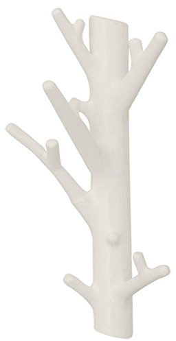 bosign Wandhaken Aststumpe. Weiß lackiert. Medium