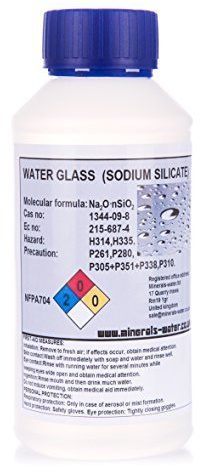 500ml de vidrio soluble (silicato de sodio) de cristal líquido
