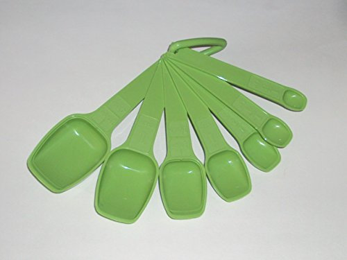Tupperware Lot de cuillères à mesurer Vert pomme
