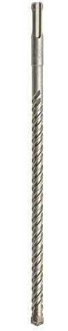 kwb Cross-Tip Hammerbohrer 264016 Professional mit SDS Plus Aufnahme (Ø = 16 mm, L = 450 mm, AL = 400 mm, 4-schneidig, einsetzbar in Hammerbohrern, auch für armierten Beton geeignet)