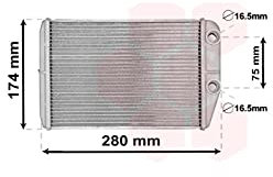 VAN WEZEL 17006410 Scambiatore Calore, Riscaldamento abitacolo