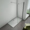 Cabine doccia 70x200cm Walk In Parete Fissa Con Barra Stabilizzatrice Regolabile 70-120cm Vetro 8mm Temperato Trasparente Anticalcare Easyclean